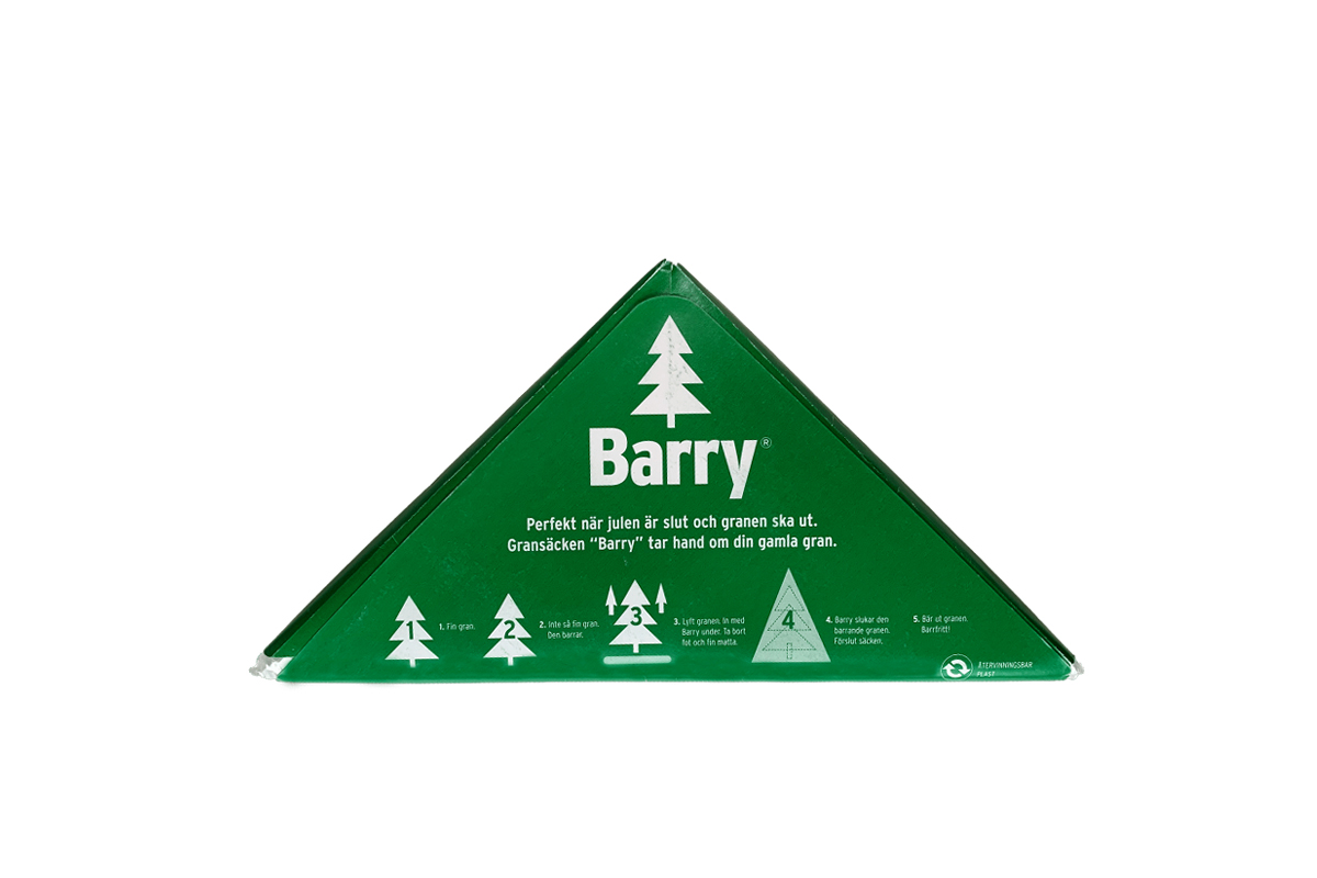 Julgranspåse-Julgranssäck-Barry